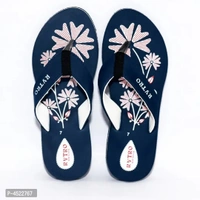 Women's Stylish and Trendy Brown Printed EVA Slippers - Uk7