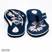 Women's Stylish and Trendy Brown Printed EVA Slippers - Uk7