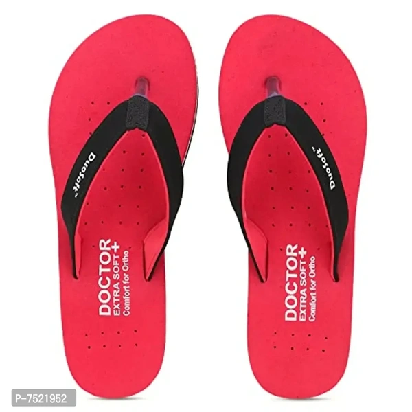 DuoSoft Stylish Comfort Ortho Care Flip Flop Slippers for Women & Girls - 5