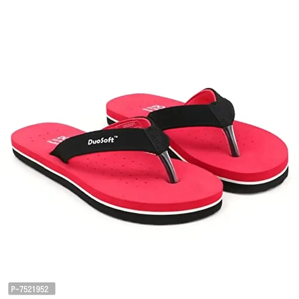 DuoSoft Stylish Comfort Ortho Care Flip Flop Slippers for Women & Girls - 6