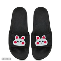 FOOTOX BE YOUR LABEL Women's Flipflop & Slipper FWF-02 (Black, numeric_7) - 4