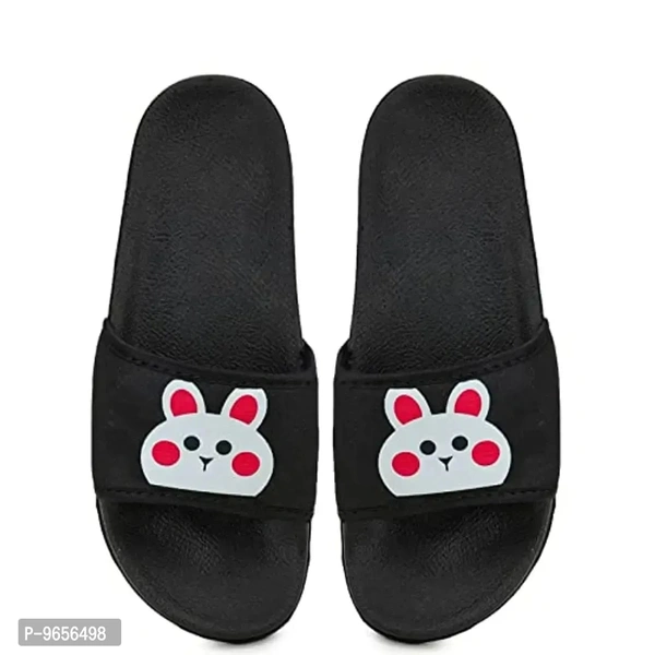 FOOTOX BE YOUR LABEL Women's Flipflop & Slipper FWF-02 (Black, numeric_7) - 4