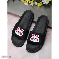 FOOTOX BE YOUR LABEL Women's Flipflop & Slipper FWF-02 (Black, numeric_7) - 5
