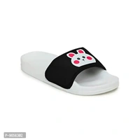 FOOTOX BE YOUR LABEL Women's Flipflop & Slipper FWF-02 (White, numeric_6) - 5