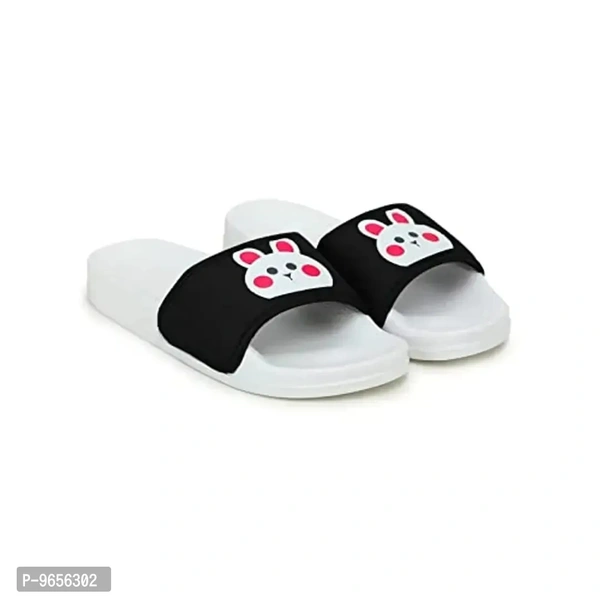 FOOTOX BE YOUR LABEL Women's Flipflop & Slipper FWF-02 (White, numeric_6) - 6