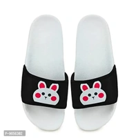 FOOTOX BE YOUR LABEL Women's Flipflop & Slipper FWF-02 (White, numeric_6) - 6