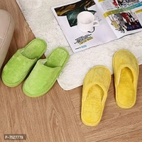 DRUNKEN Slipper for Men and Women Flip Flops Winter Carpet Slippers for Bedrooms Sandals - 5-6