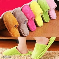 DRUNKEN Slipper for Men and Women Flip Flops Winter Carpet Slippers for Bedrooms Sandals - 5-6