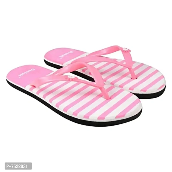 Duosoft EVA Padded Heel Flip Flop Slippers for Women & Girls – Pack of 2 - 4