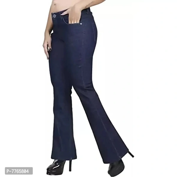 Aglobi Women's/Girl's Fancy Elegant Trendy Glamorous Denim Palazzo - 28