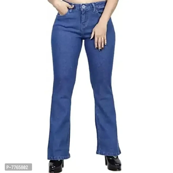 Aglobi Women's/Girl's Fancy Elegant Trendy Glamorous Denim Palazzo - 30
