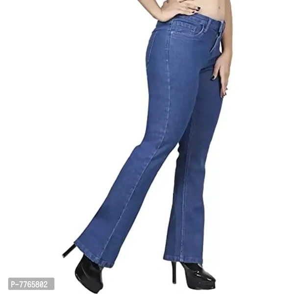 Aglobi Women's/Girl's Fancy Elegant Trendy Glamorous Denim Palazzo - 30