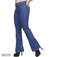 Aglobi Women's/Girl's Fancy Elegant Trendy Glamorous Denim Palazzo - 30