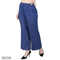 Aglobi Women's/Girl's Fancy Elegant Trendy Glamorous Denim Palazzo - 30