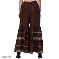 Aglobi Womens/Girls Gorgeous Trendy Sarara Palazzo - 30, Brown