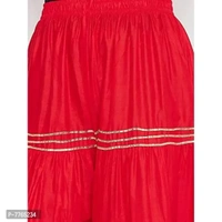 Aglobi Womens/Girls Gorgeous Trendy Sarara Palazzo (30, Red) - Red, 30