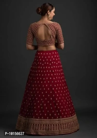 Fancy Satin Lehenga Choli For Women