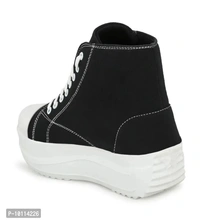 Stylish Fancy Canvas Casual Shoes Sneakers For Women - 3