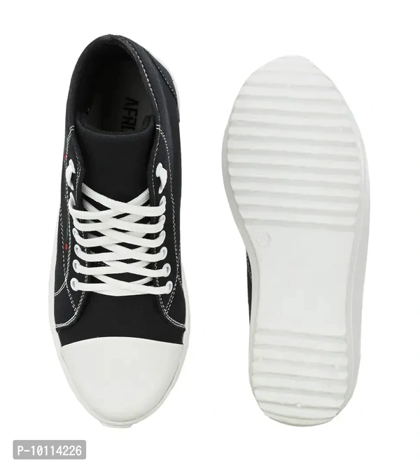 Stylish Fancy Canvas Casual Shoes Sneakers For Women - 6