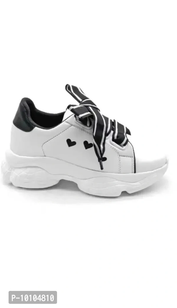 Women Synthetic Leather Casual Shoes - 37