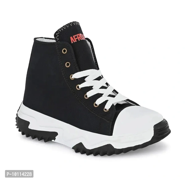 Stylish Fancy Canvas Casual Shoes Sneakers For Women - 5