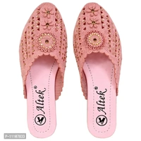 Women Embroidered Casual Slippers - 5