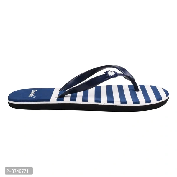 Stylish Synthetic Leather Slippers Flip Flops Combo For Women Pack Of 2 - 5