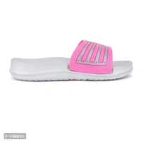 Elegant Pink EVA Solid Flip Flops For Women - 39