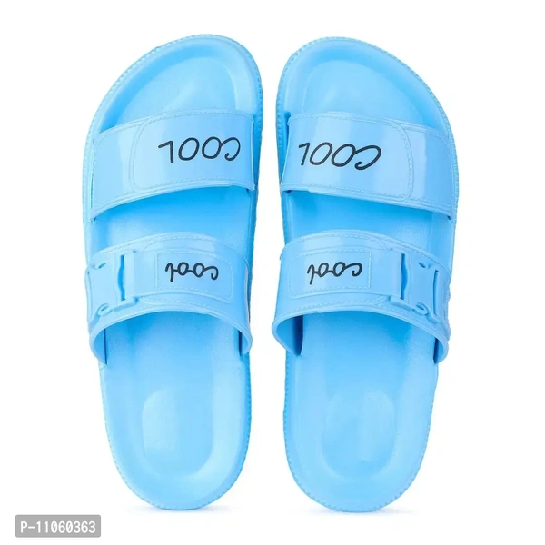 Elegant Blue EVA Solid Flip Flops For Women - 37