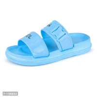 Elegant Blue EVA Solid Flip Flops For Women - 38