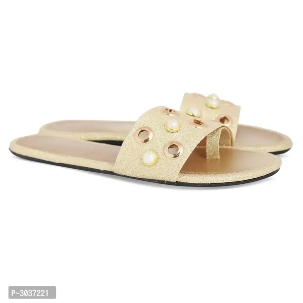 Elegant Silver Synthetic Women's Slippers