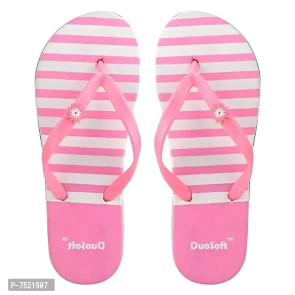 Duosoft EVA Flip Flop Padded Heel Slippers for Women & Girls – Super Soft Comfort, Pack of 2 - 5