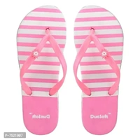 Duosoft EVA Flip Flop Padded Heel Slippers for Women & Girls – Super Soft Comfort, Pack of 2 - 7