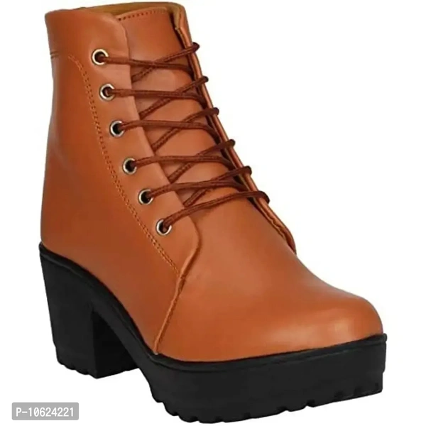 Walky Wear Latest Chukka Boots Shoe for Womens and Girls Tan - 3Uk