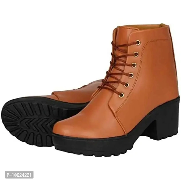 Walky Wear Latest Chukka Boots Shoe for Womens and Girls Tan - 3Uk
