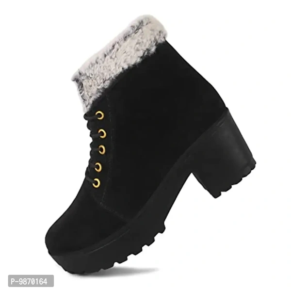 Flynce Women's Girl's Casual and Stylish Ankle Long Boot P_F3 - 5