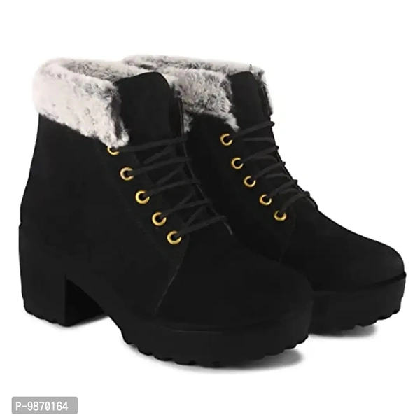 Flynce Women's Girl's Casual and Stylish Ankle Long Boot P_F3 - 7