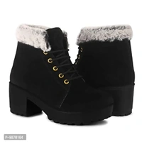 Flynce Women's Girl's Casual and Stylish Ankle Long Boot P_F3 - 8