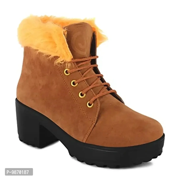Flynce Women's Girl's Casual and Stylish Ankle Long Boot P_F3 - 5