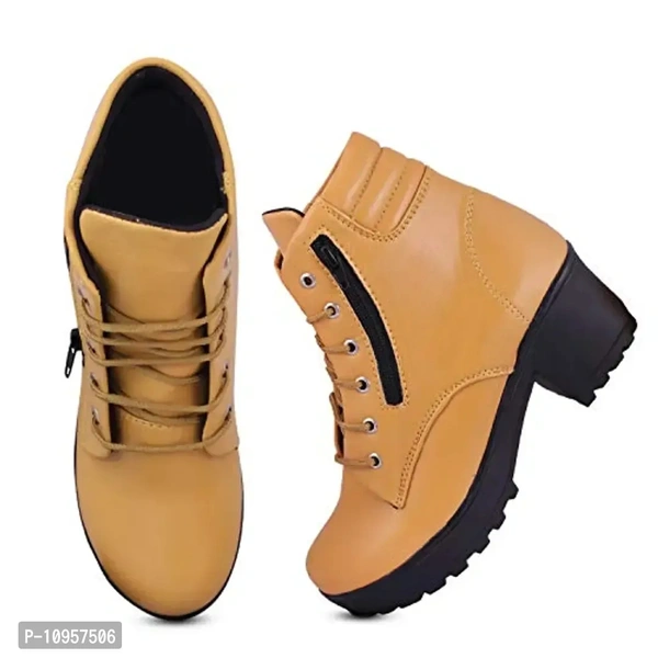 Rodricks Women's Fashion Casual Boots Tan - 6UK