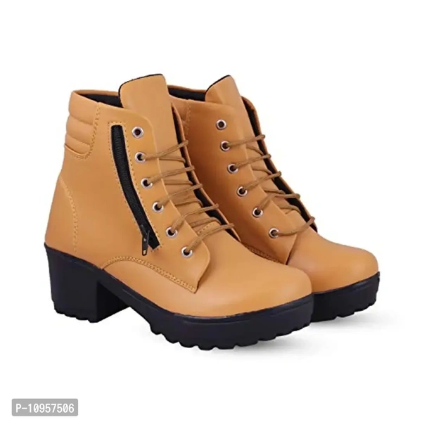 Rodricks Women's Fashion Casual Boots Tan - 6UK