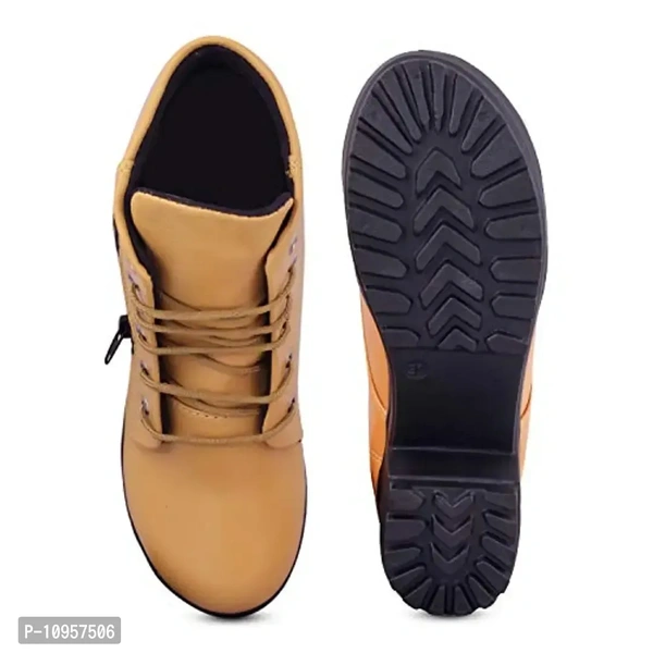 Rodricks Women's Fashion Casual Boots Tan - 6UK