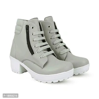 Rodricks Women's Fashion Casual Boots Grey - 7