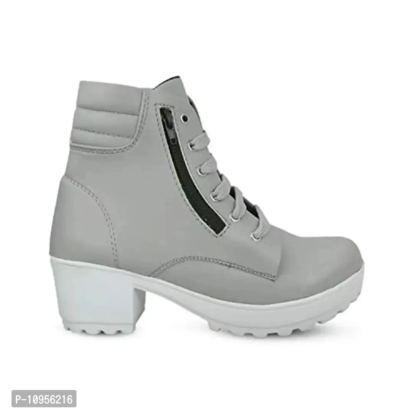 Rodricks Women's Fashion Casual Boots Grey - 7