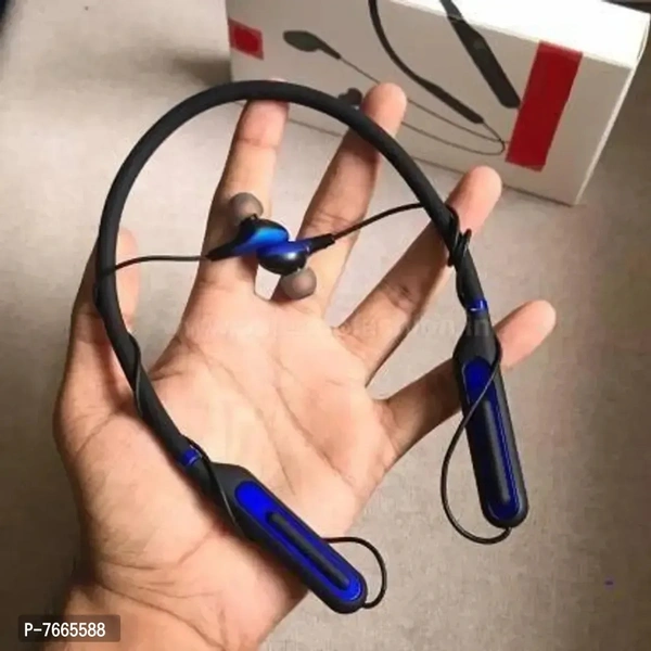One Plus Bullet Neckband Lightweight Ergonomic Neckband, Sweat-Resistant Magnetic Earbuds Bluetooth High Bass Quality