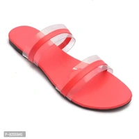Stylish Synthetic Leather Flats For Women - 40