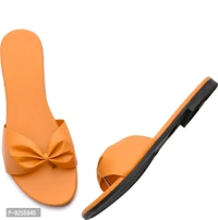 Stylish Synthetic Leather Flats For Women - 41