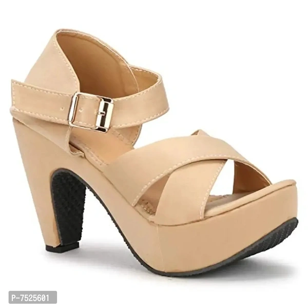Denill Women's Beige Fashion Sandal Shoes - 7 UK - 7