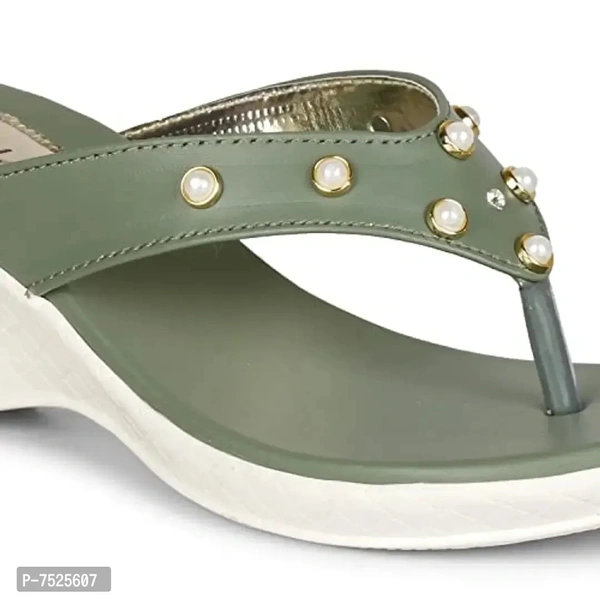Denill Women's Comfortable Wedge Heel Fashion Sandal - 5