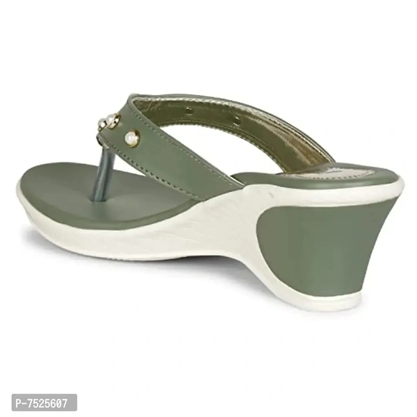 Denill Women's Comfortable Wedge Heel Fashion Sandal - 5